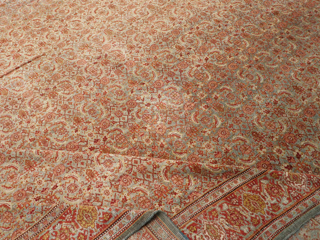 Antique Persian Senneh Carpet, No.20301 - Gss