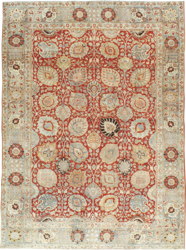 Antique Persian Tabriz Carpet, No.20304 - Gss
