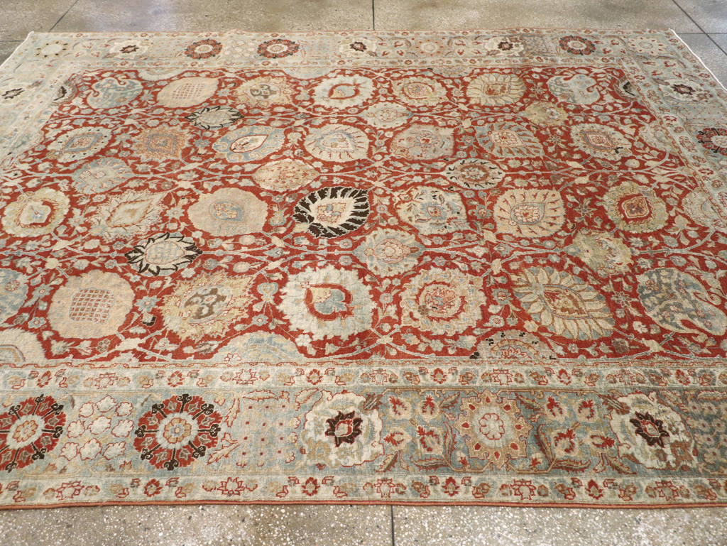 Antique Persian Tabriz Carpet, No.20304 - Gss