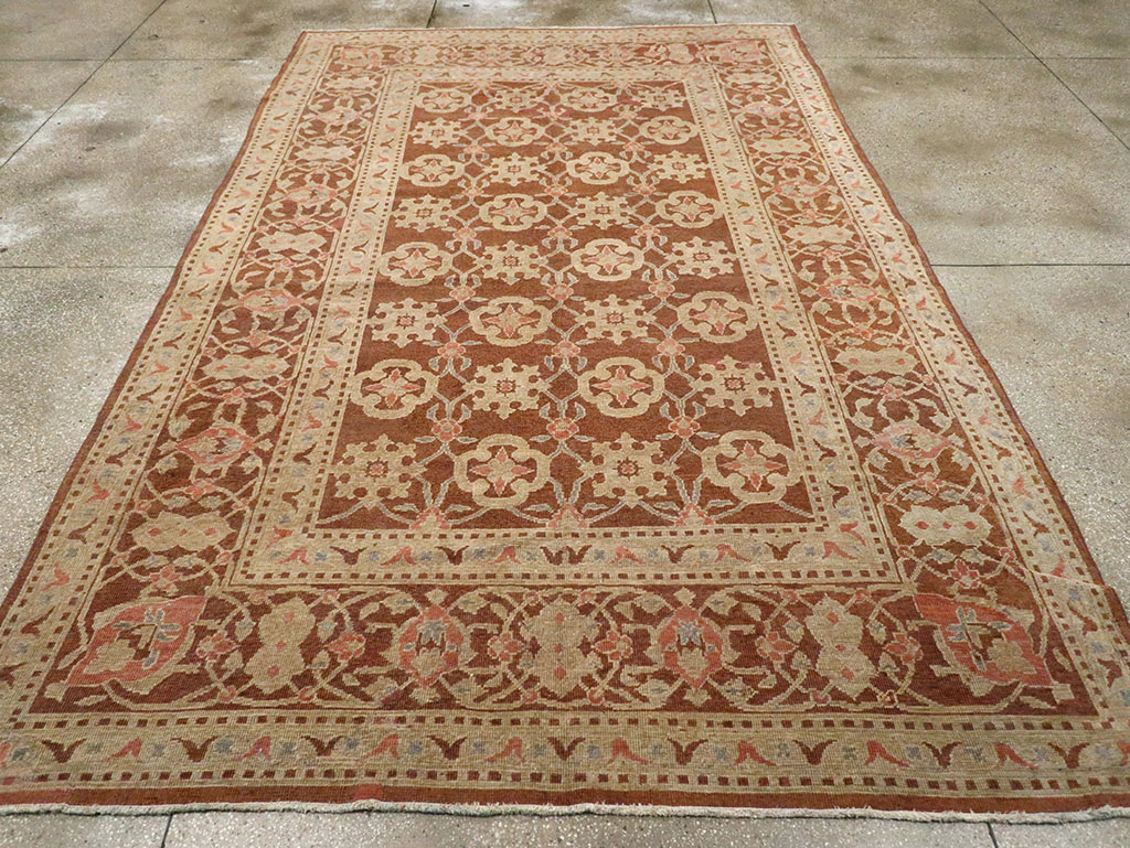 Vintage Indian Lahore Room Size Carpet, No.20307 - Gss