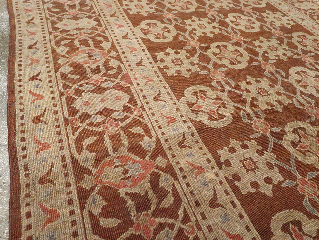Vintage Indian Lahore Room Size Carpet, No.20307 - Gss