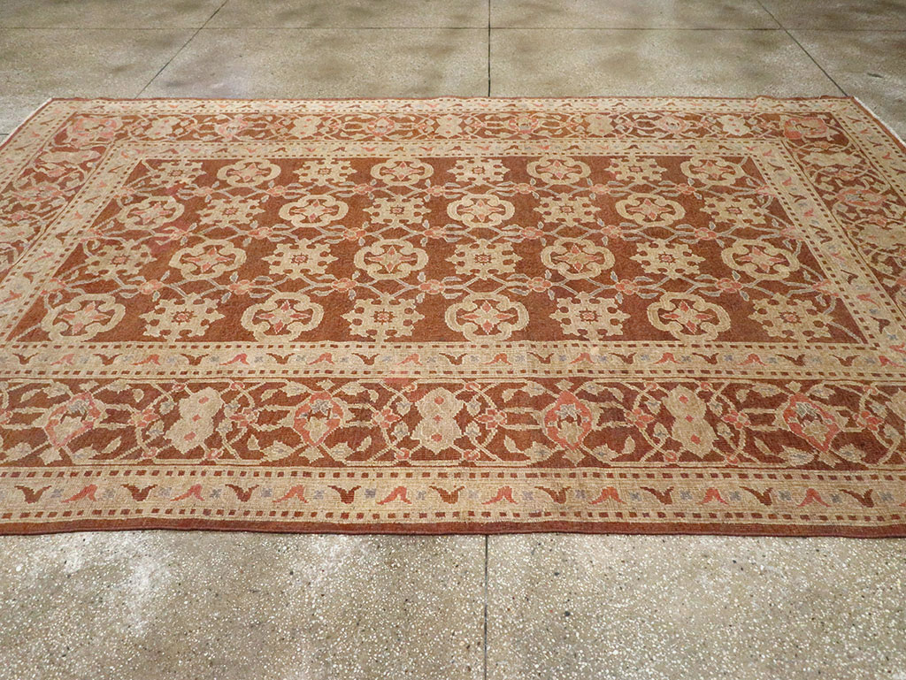 Vintage Indian Lahore Room Size Carpet, No.20307 - Gss