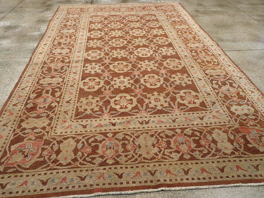 Vintage Indian Lahore Room Size Carpet, No.20307 - Gss