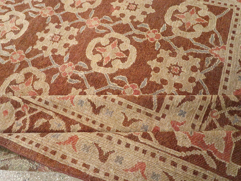 Vintage Indian Lahore Room Size Carpet, No.20307 - Gss