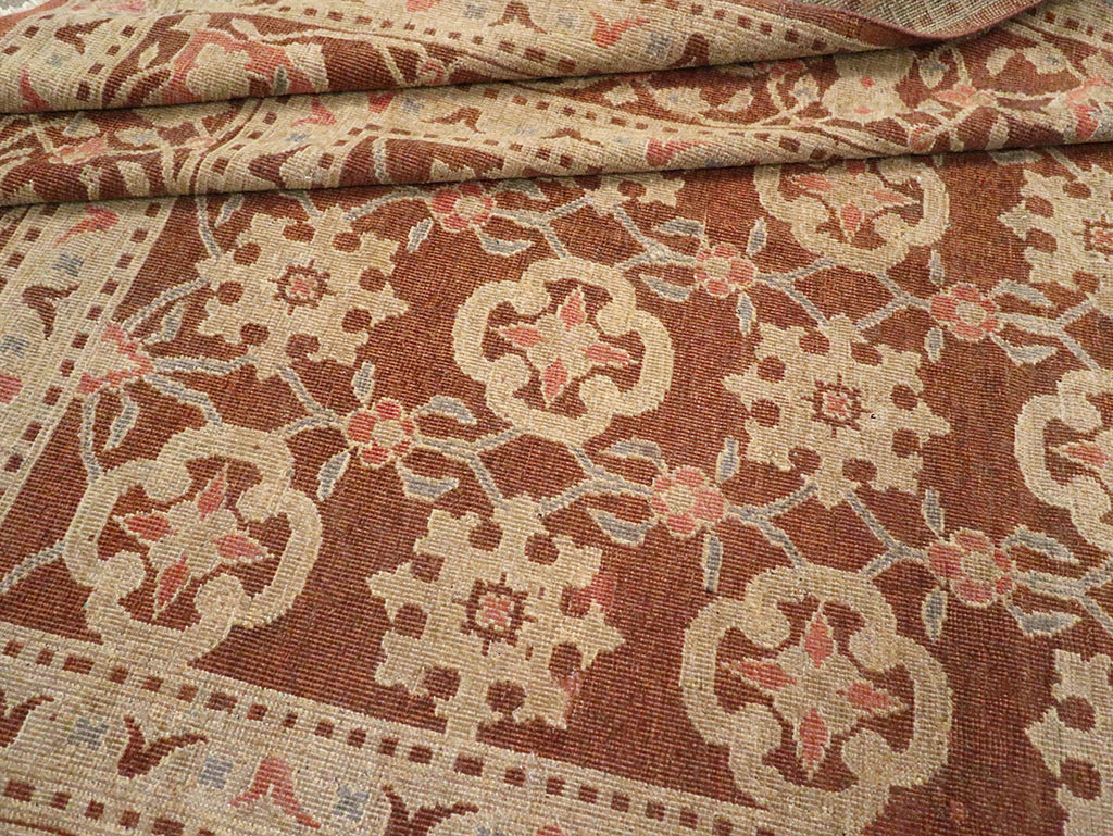 Vintage Indian Lahore Room Size Carpet, No.20307 - Gss