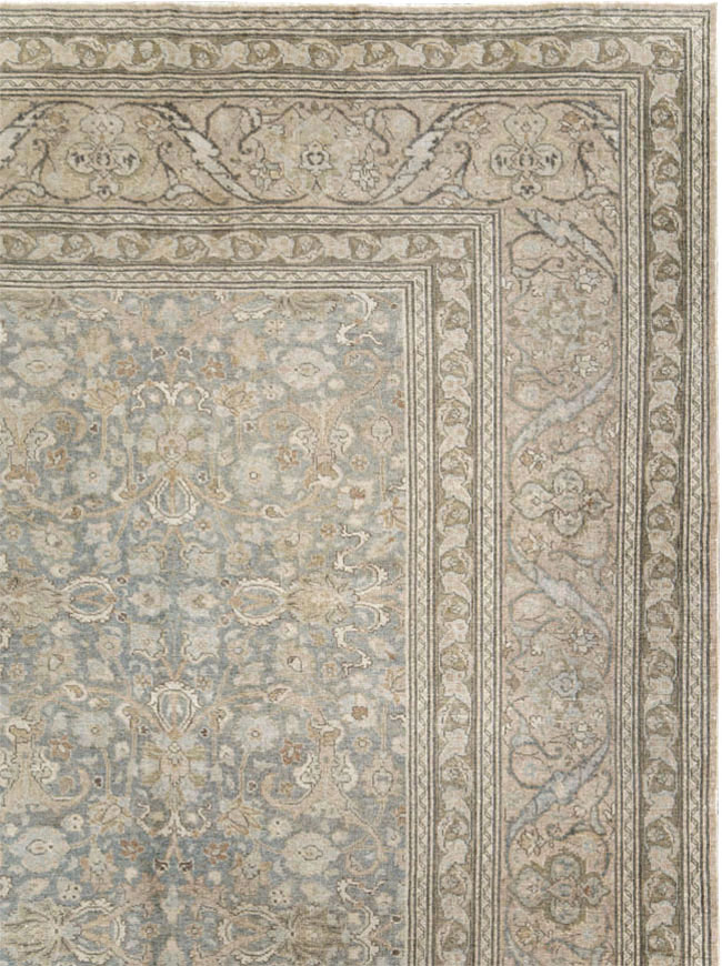 Vintage Persian Tabriz Carpet, No.20309 - Gss