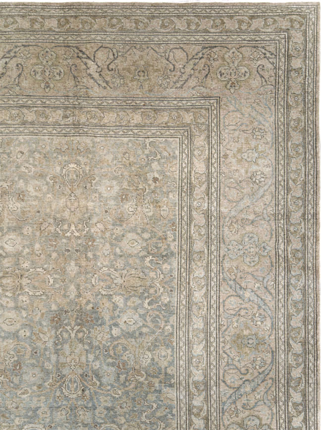 Vintage Persian Tabriz Carpet, No.20309 - Gss