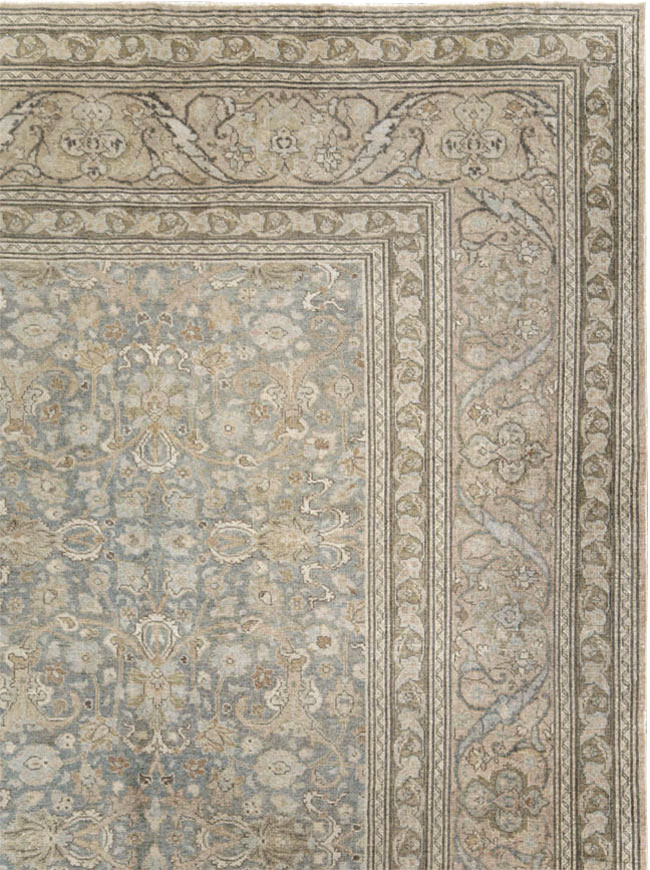 Vintage Persian Tabriz Carpet, No.20309 - Gss
