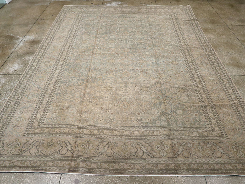 Vintage Persian Tabriz Carpet, No.20309 - Gss