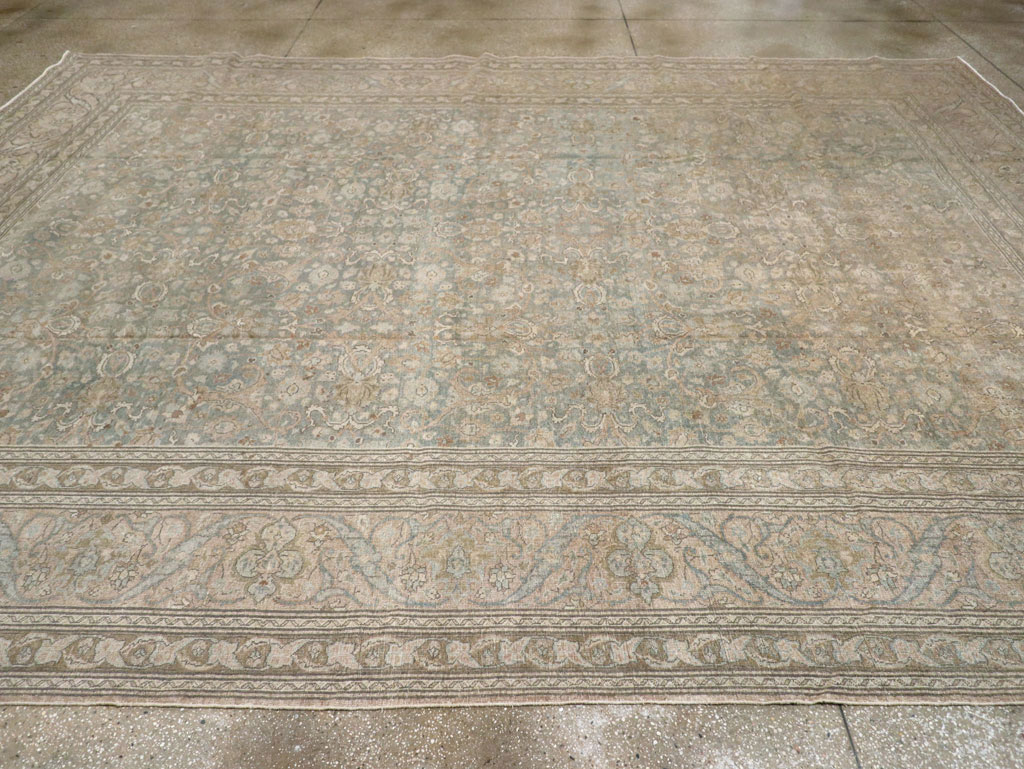 Vintage Persian Tabriz Carpet, No.20309 - Gss