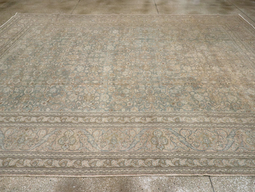 Vintage Persian Tabriz Carpet, No.20309 - Gss