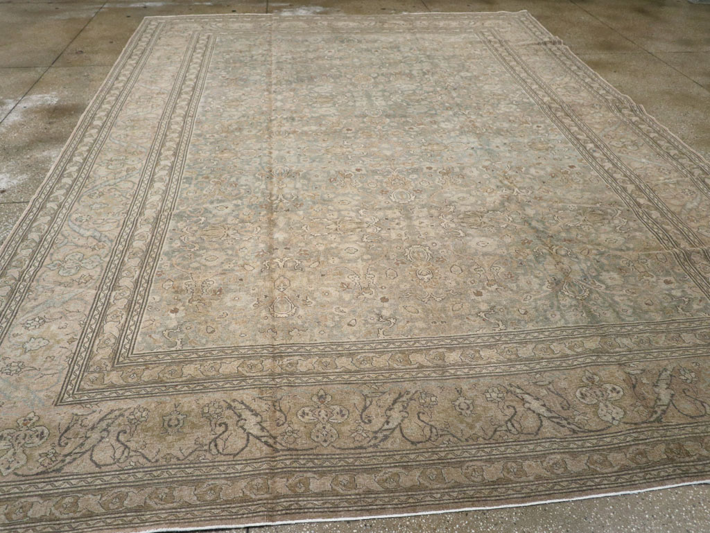 Vintage Persian Tabriz Carpet, No.20309 - Gss