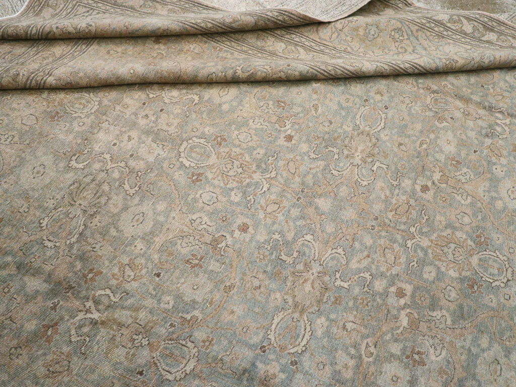 Vintage Persian Tabriz Carpet, No.20309 - Gss