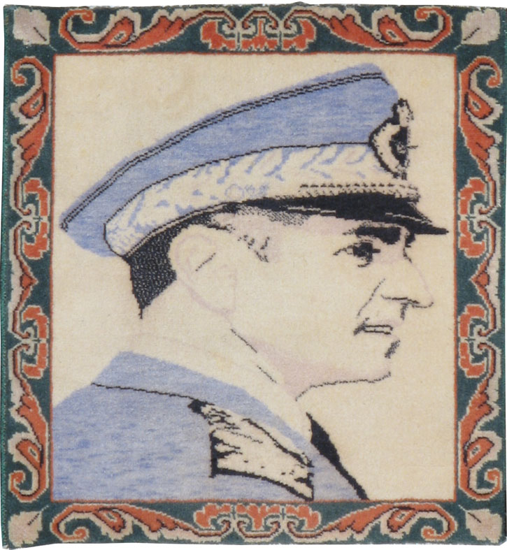 Vintage Persian Tabriz Pictorial  Rug, No.20311 - Gss