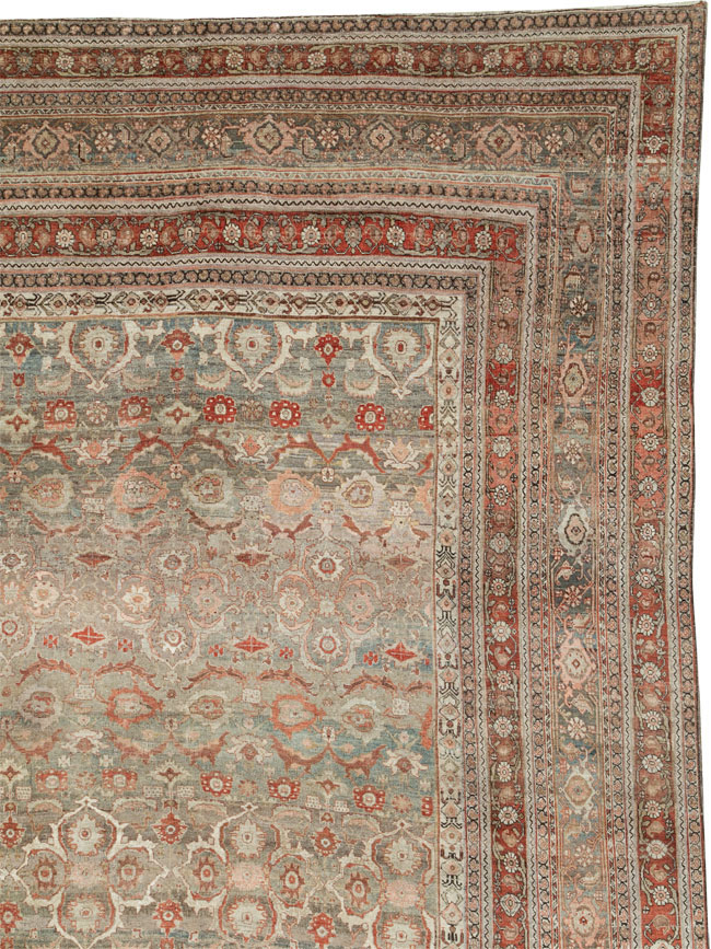 Antique Persian Bidjar Carpet, No.20312 - Gss