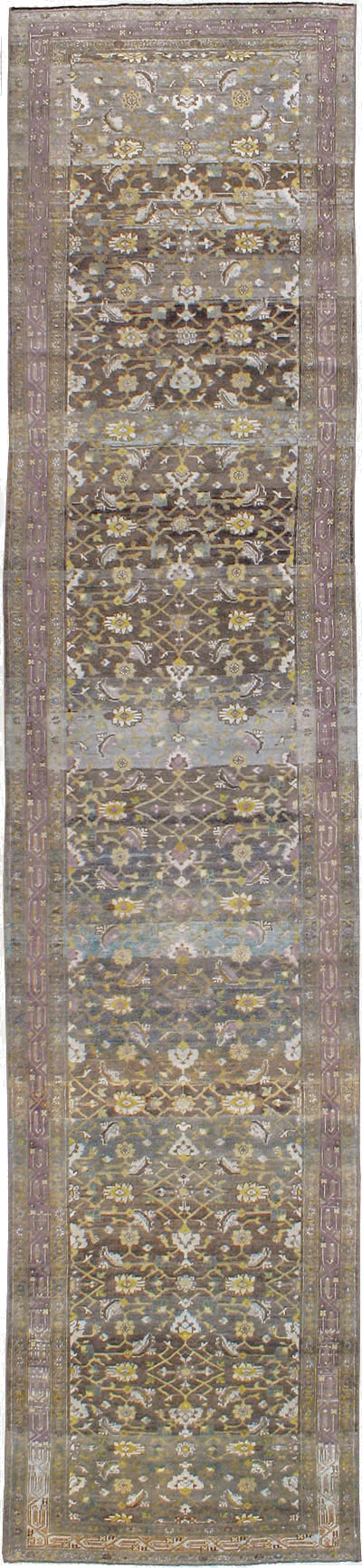 Vintage Persian Malayer Runner, No.20315 - Gss