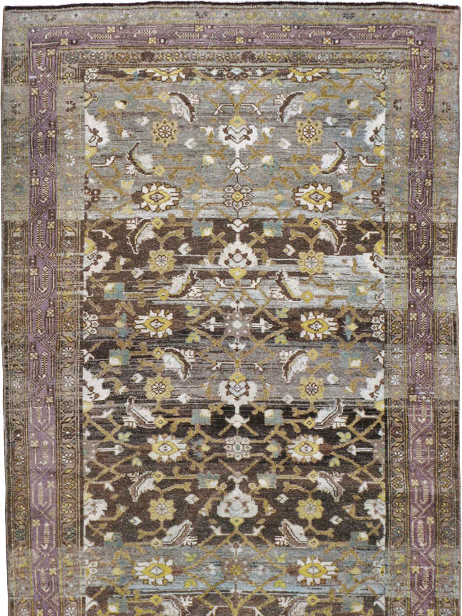 Vintage Persian Malayer Runner, No.20315 - Gss