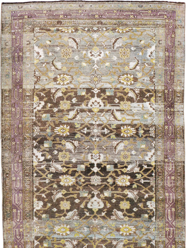 Vintage Persian Malayer Runner, No.20315 - Gss