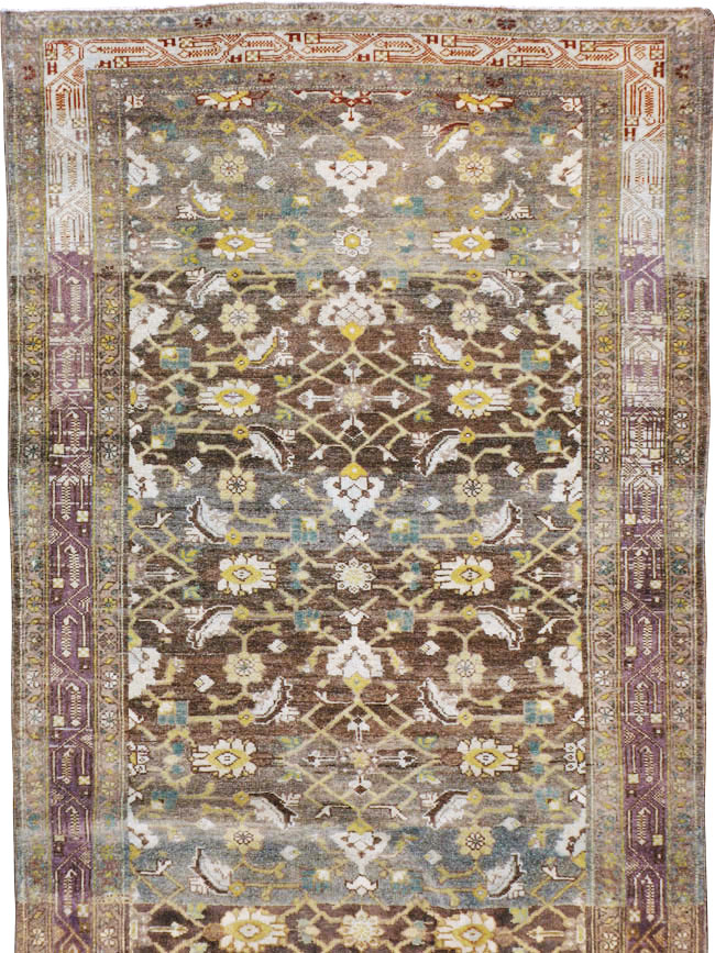 Vintage Persian Malayer Runner, No.20315 - Gss