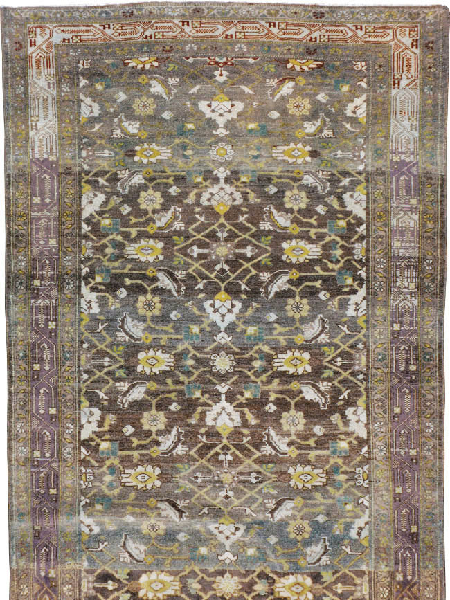Vintage Persian Malayer Runner, No.20315 - Gss