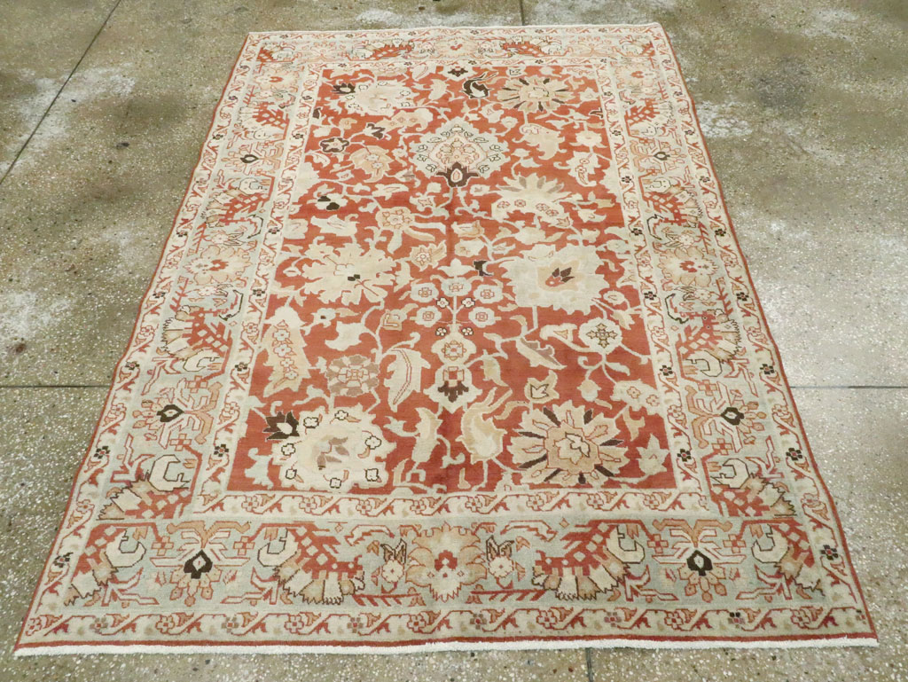 Vintage Persian Tabriz Rug, No.20329 - Gss