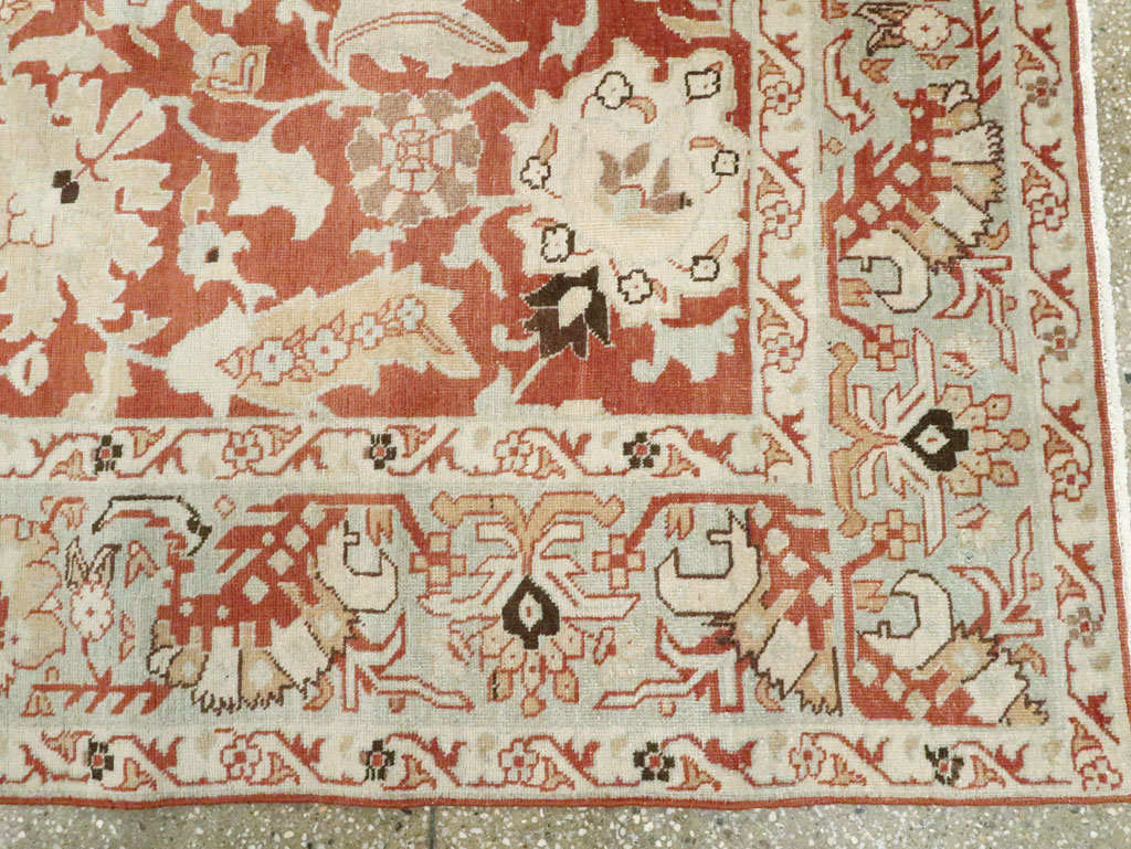 Vintage Persian Tabriz Rug, No.20329 - Gss