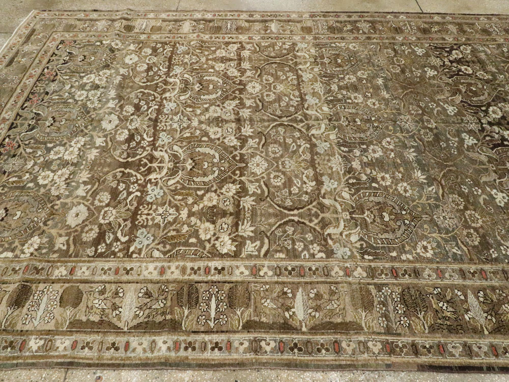 Antique Persian Tabriz Carpet, No.20330 - Gss