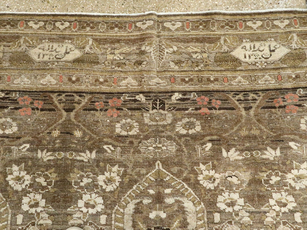 Antique Persian Tabriz Carpet, No.20330 - Gss