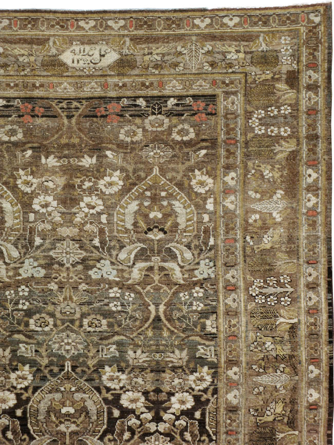 Antique Persian Tabriz Carpet, No.20330 - Gss