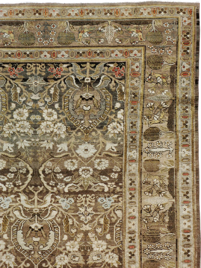 Antique Persian Tabriz Carpet, No.20330 - Gss