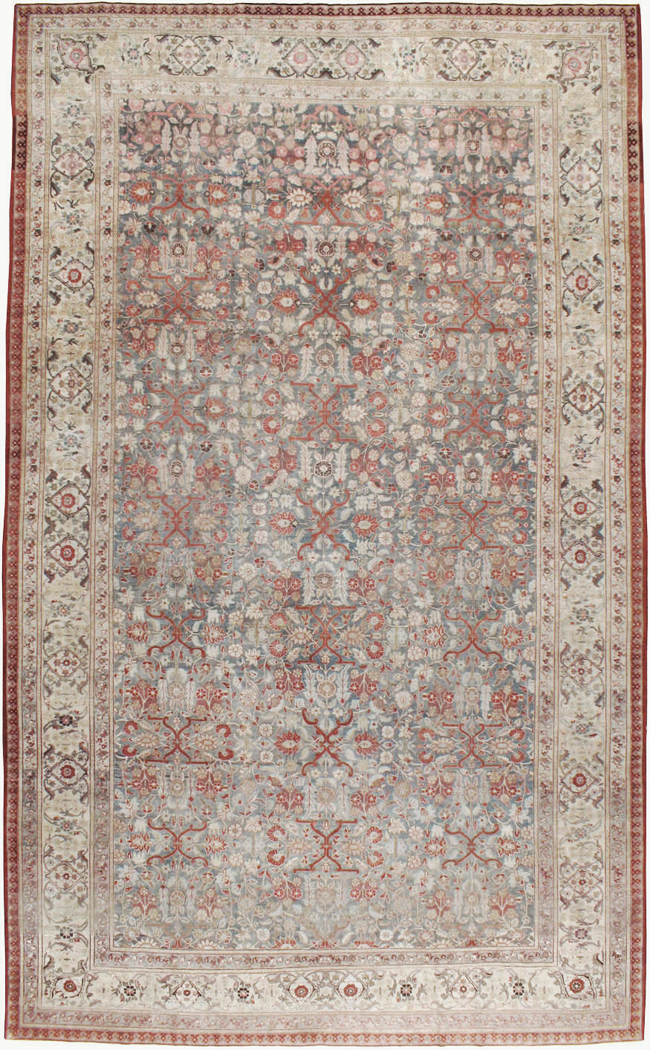 Antique Persian Tabriz Carpet, No.20338 - Gss
