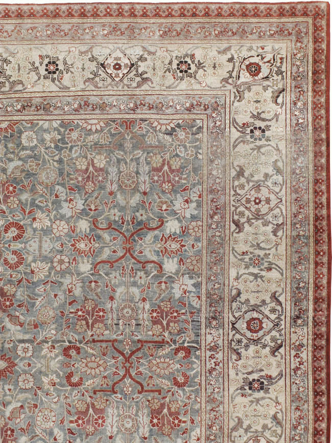 Antique Persian Tabriz Carpet, No.20338 - Gss