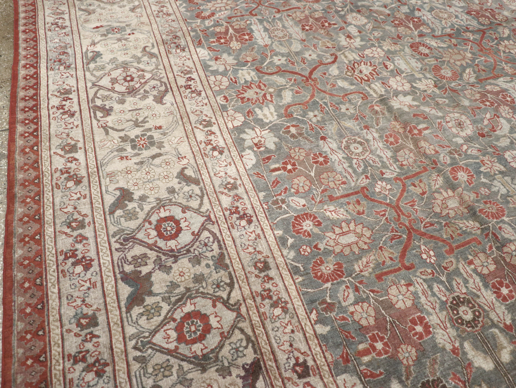 Antique Persian Tabriz Carpet, No.20338 - Gss