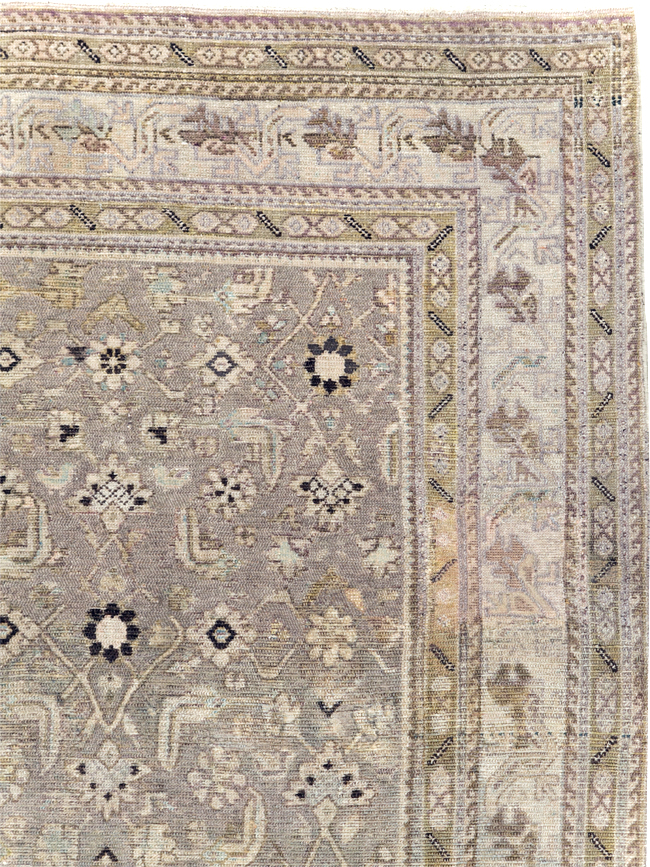 Vintage Persian Malayer Accent Carpet, No.20344 - Gss