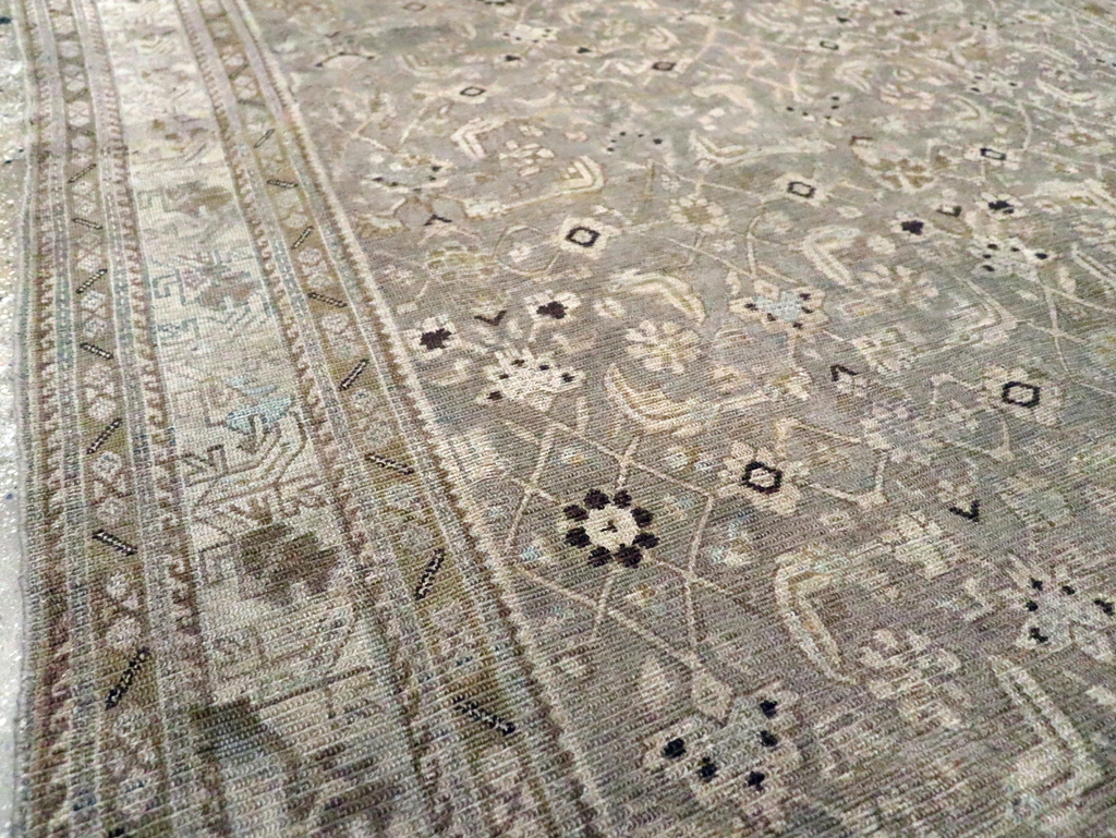 Vintage Persian Malayer Accent Carpet, No.20344 - Gss