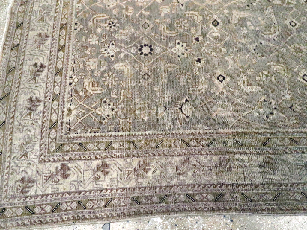 Vintage Persian Malayer Accent Carpet, No.20344 - Gss
