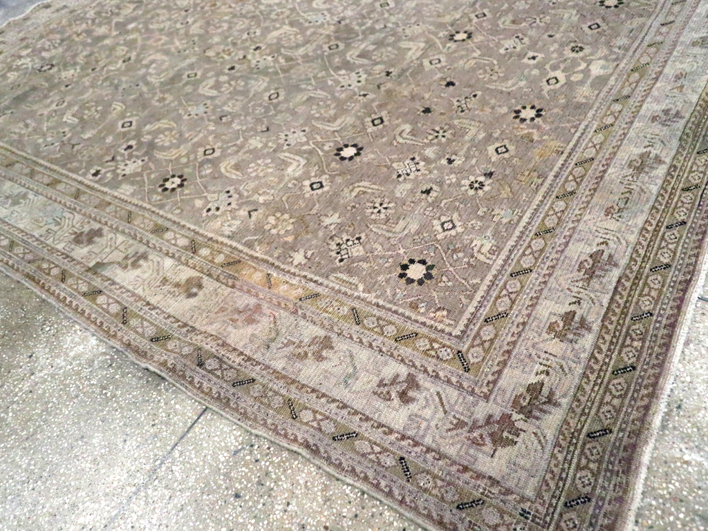 Vintage Persian Malayer Accent Carpet, No.20344 - Gss