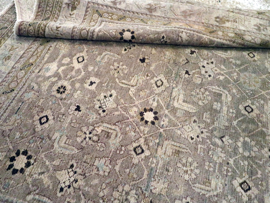 Vintage Persian Malayer Accent Carpet, No.20344 - Gss