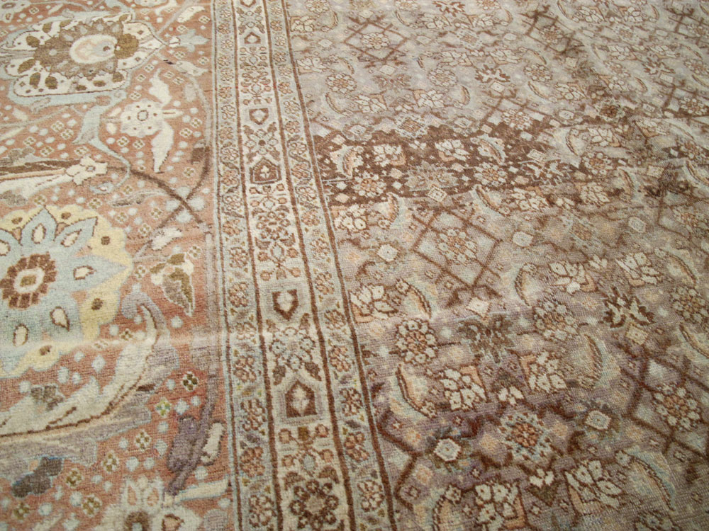 Antique Tabriz Persian Carpet, No.20356 - Gss