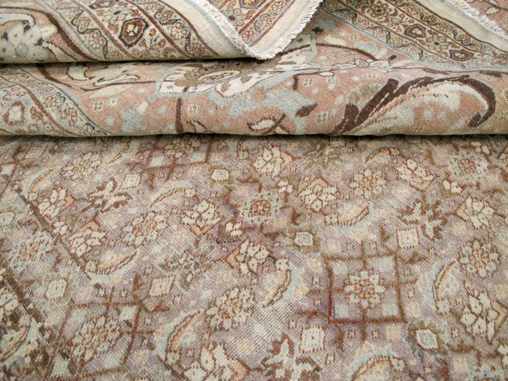 Antique Tabriz Persian Carpet, No.20356 - Gss