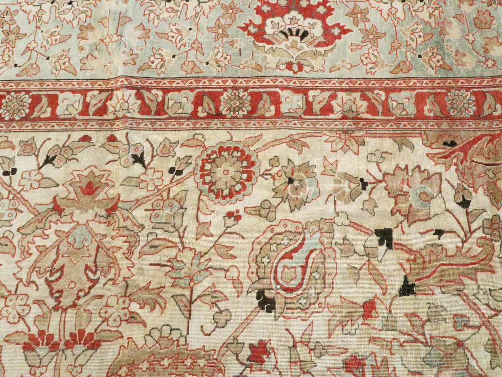 Antique Persian Tabriz Carpet, No.20357 - Gss