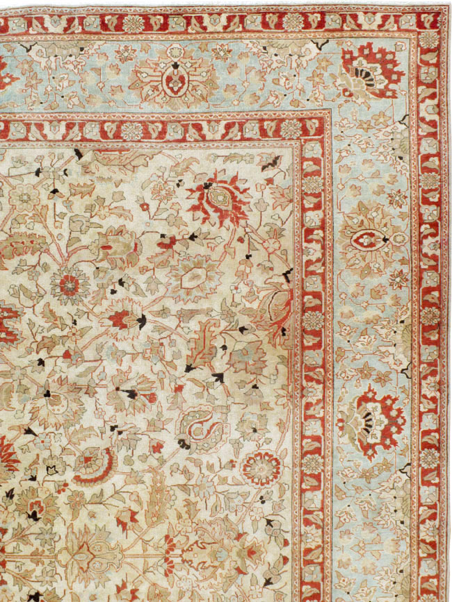 Antique Persian Tabriz Carpet, No.20357 - Gss