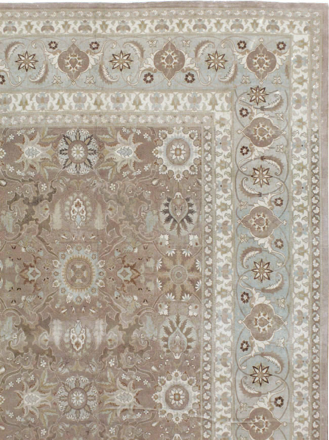 Antique Persian Tabriz Carpet, No.20376 - Gss