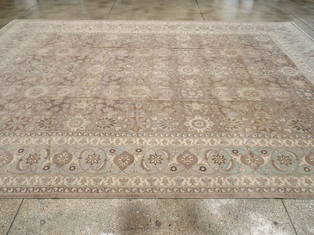 Antique Persian Tabriz Carpet, No.20376 - Gss