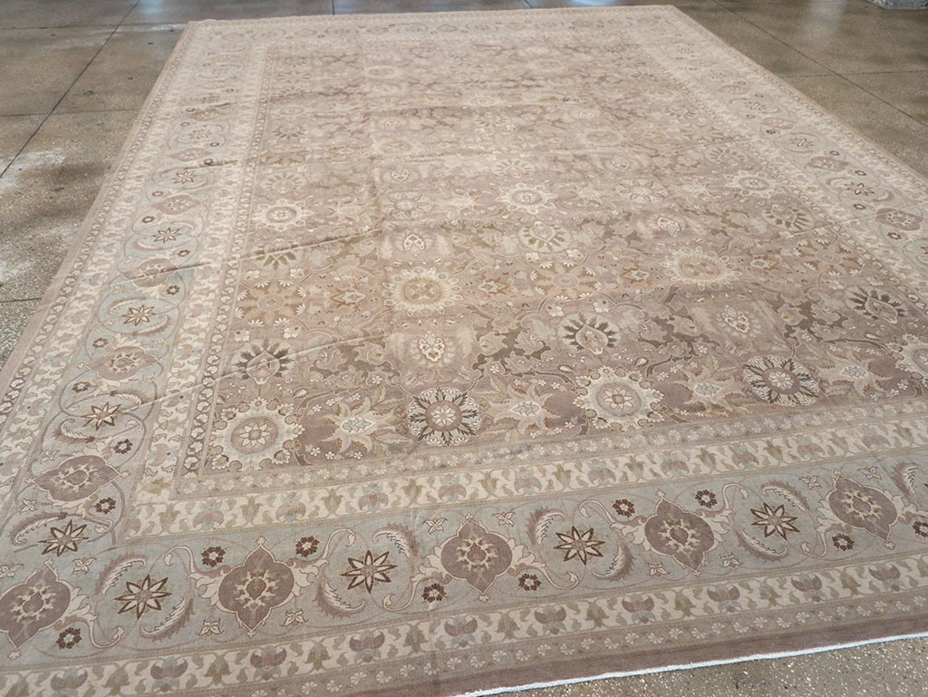 Antique Persian Tabriz Carpet, No.20376 - Gss