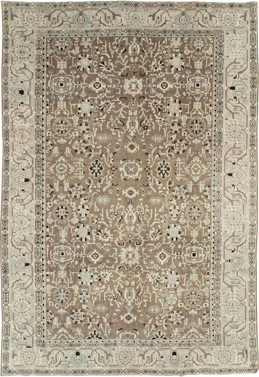 Vintage Persian Malayer Room Size Carpet, No.20388 - Gss