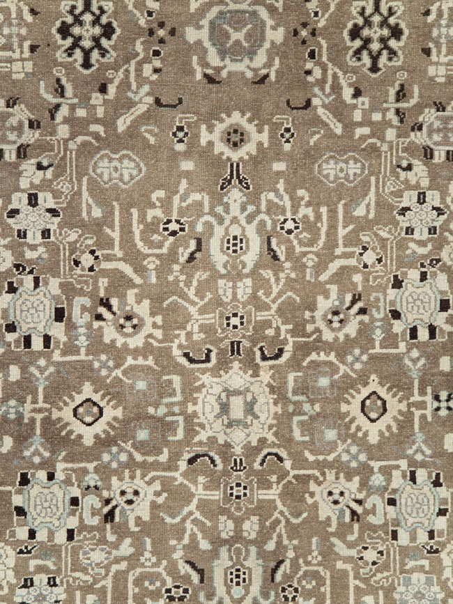 Vintage Persian Malayer Room Size Carpet, No.20388 - Gss