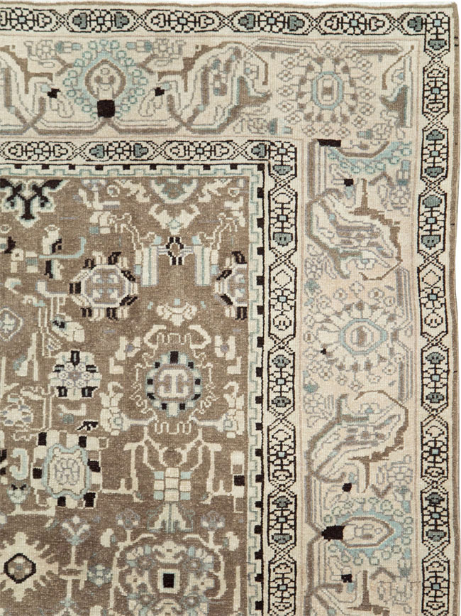 Vintage Persian Malayer Room Size Carpet, No.20388 - Gss