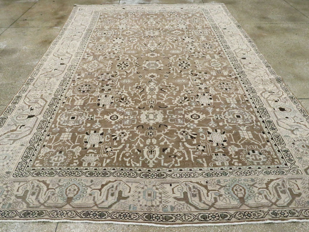 Vintage Persian Malayer Room Size Carpet, No.20388 - Gss