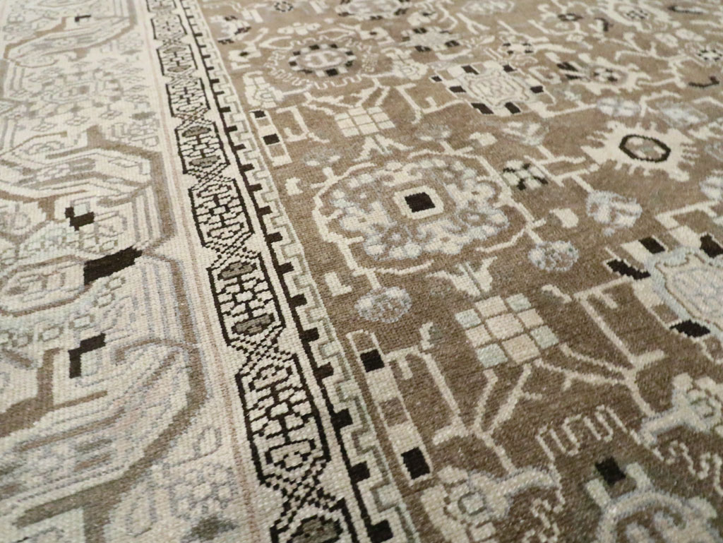 Vintage Persian Malayer Room Size Carpet, No.20388 - Gss